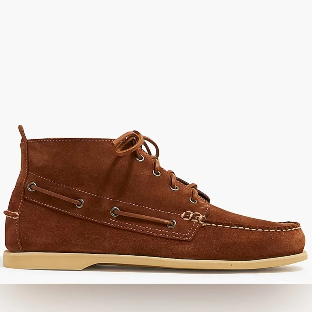J.crew Factory men’s Chukka boots dark brown new with box size 8.5